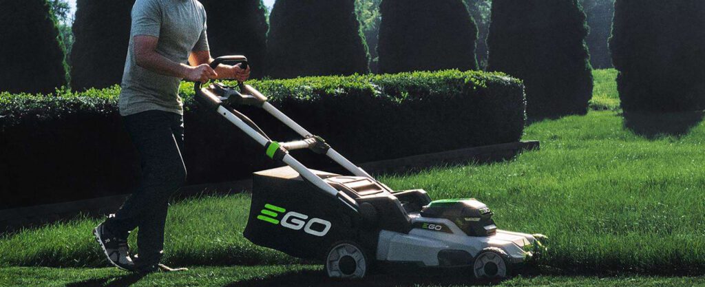 Louie's Ace unleashing the future of lawn care.